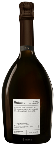 Ruinart Édition 18 Blanc Singulier Brut Nature Champagne