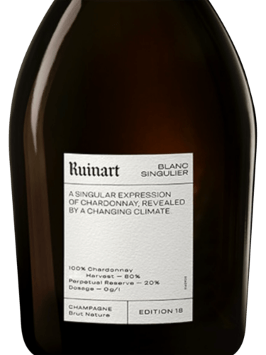 Ruinart dition 18 Blanc Singulier Brut Nature Champagne Vivino English