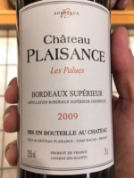 Château de Manissy Château Plaisance les Palues Bordeaux Supérieur
