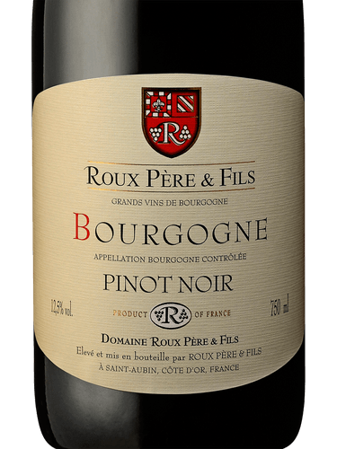 Roux Père & Fils Pinot Noir Bourgogne | Vivino English