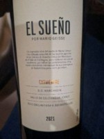 Vinho Vinícola Família Geisse Tinto Seco Chile Mário Geisse El Sueno Carménère 2021 750ml