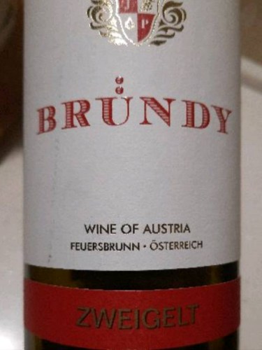 Brundy Zweigelt | Vivino English