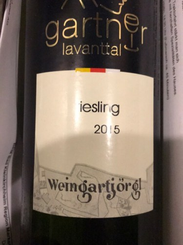 Weinbau Gartner Riesling Weingartjörgl Vivino US