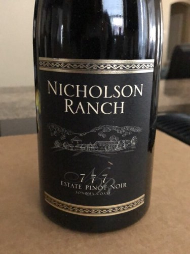 Nicholson Ranch 777 Estate Pinot Noir | Vivino English