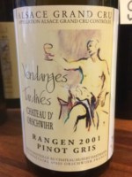 Château d'Orschwihr Pinot Gris Alsace Grand Cru 'Rangen' Vendanges Tardives