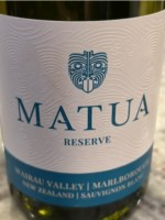Matua Reserve Sauvignon Blanc