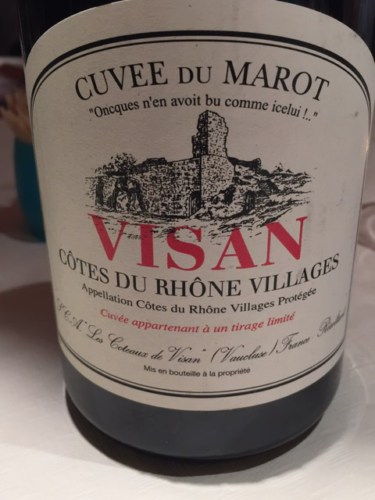 Cave Les Coteaux De Visan Cuvée Du Marot Côtes Du Rhône Villages Visan Vivino
