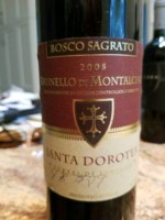 Montresor Santa Dorotea Bosco Sagrato Brunello di Montalcino