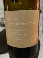 Sarrat de Goundy Cuvée Sans Titre No. 11