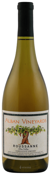 Alban Vineyards Alban Estate Vineyard Roussanne