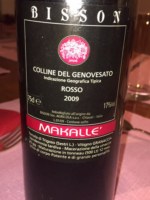 Bisson Makalle' Colline del Genovesato Rosso