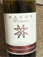 Mason Wines Petit Verdot - Cabernet