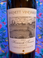 Barnett Hammock Terraces Estate Cabernet Sauvignon