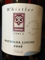 Whistler Wines Mathilda Louise Rosé