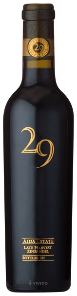 Vineyard 29 Aida Estate Late Harvest Zinfandel