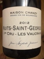 Domaine Chanzy Nuits-Saint-Georges 1er Cru 'Les Vaucrains'
