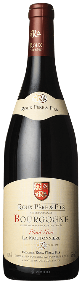 Roux Père & Fils Bourgogne 2021 5本 Roux Père & Fils Pinot Noir Bourgogne La Moutonnière | Vivino English