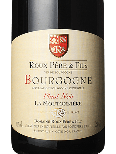 Roux Père & Fils Pinot Noir Bourgogne La Moutonnière | Vivino English
