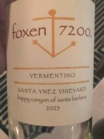 Foxen Santa Ynez Vineyard Vermentino