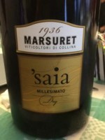 Marsuret 'Saia Millesimato Dry