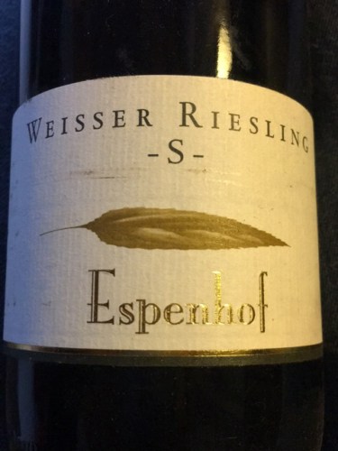 Espenhof Weisser Riesling S | Vivino US