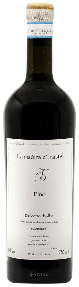 Fabio Gea La Msòira e'l Rastel Pino Dolcetto d'Alba Superiore