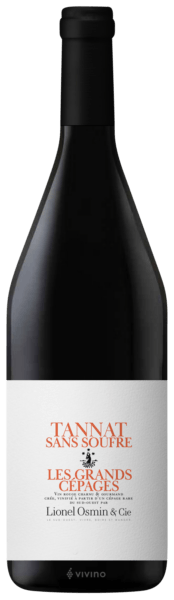 Lionel Osmin & Cie Les Grands Cepages Sans Soufre Tannat