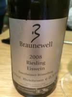 Braunewell Riesling Eiswein