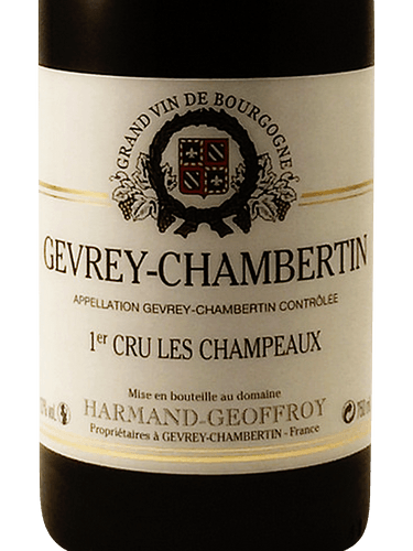 Harmand-Geoffroy Gevrey-Chambertin 1er Cru 'Les Champeaux
