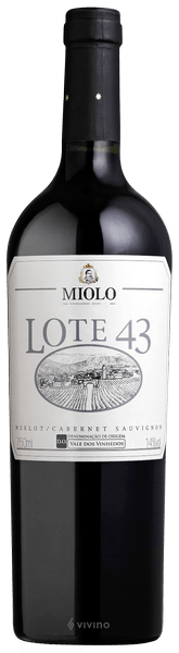 Miolo Lote 43 Cabernet Sauvignon - Merlot