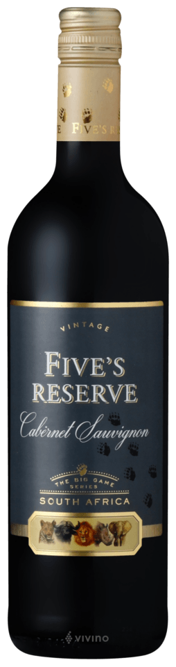 Five's Reserve Cabernet Sauvignon | Vivino 日本語