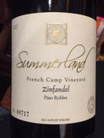 Summerland French Camp Vineyard Zinfandel