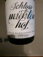 Schlossmühlenhof Weisser Burgunder Trocken Vom Löss