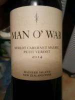 Man O' War Cabernet Franc - Merlot