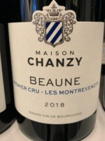Domaine Chanzy Beaune Premier Cru 'Les Montrevenots'