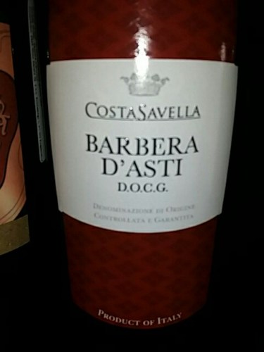 Costa Savella Barbera d'Asti | Vivino US