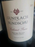 Gundlach Bundschu Cabernet Franc