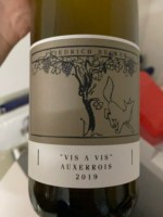 Friedrich Becker Vis A Vis Auxerrois