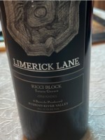 Limerick Lane Ricci Block Zinfandel