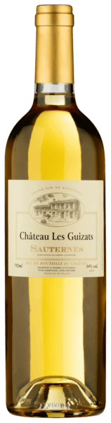 Vinho Château Les Guizats Branco Seco França Sauternes Sauvignon Blanc, Sémillon 2020 750ml