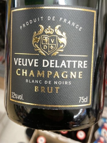 Champagne Veuve Delattre Blanc De Noir