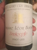 Domaine Léon Boesch Pinot Gris Alsace Grand Cru 'Zinnkoepfle'