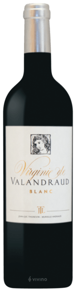 Château Valandraud Virginie de Valandraud Bordeaux Blanc