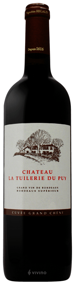 Château La Tuilerie du Puy Cuvée Grand Chêne Bordeaux Superieur