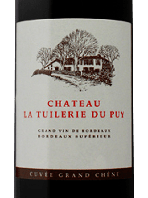 Château La Tuilerie du Puy Cuvée Grand Chêne Bordeaux Superieur
