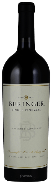 Beringer Single Vineyard Bancroft Ranch Cabernet Sauvignon