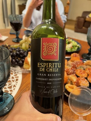 2020 Espíritu de Chile Gran Reserva Cabernet Sauvignon | Vivino US