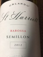 Orlando St Harriett Semillon