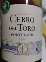 Bodega Cerro del Toro Pinot Noir