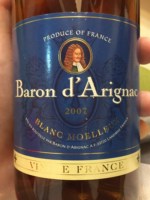 Baron d'Arignac Blanc Moelleux